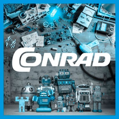 Conrad (Stand: 116): Conrad Electronic präsentiert sich auf der Maker Faire Berlin als Partner aller Tekkies & Maker. Erlebe live bei uns am Stand spannende Produkte von unseren starken Marken, egal ob 3D-Drucker, Roboter oder Virtual Reality. Neu dabei dieses Jahr ist das Theme Conrad Connect. Außerdem könnt Ihr tolle Bausätze selbst löten oder Euch mit der neusten Technik ausstatten.  (Bild: Conrad)