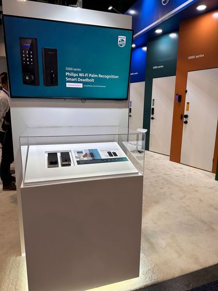 Türschlüssel adé, Philips bietet schlüsselfreie Lösungen an. (Bild: Vogel IT-Medien )