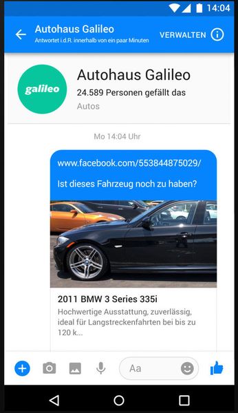 Händler, die mit Heycar oder Gebrauchtwagen.de zusammenarbeiten, können dort Fahrzeuge inserieren. (Facebook)