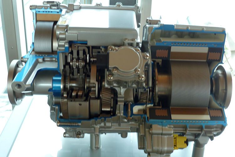 Für die elektrischen Achsen gibt es laut Schaeffler erste Serienaufträge aus Europa und China. Insgesamt gäbe es vier Kunden für den Antrieb. (Foto: Wolfgang Pester)