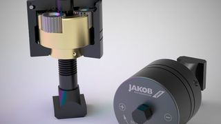 Die Kraftspannmutter-Reihe MCA von Jakob Antriebstechnik ist mit Spannschrauben von M12 bis M64 und mit Spannkräften bis 200 kN im Standardprogramm erhältlich, heißt es. Die Kraft für die Werkstückfixierung werde bei diesem System ohne zusätzliche Installationsaufwand maximal und sicher aufgebaut. (Jakob Antriebstechnik)