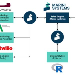 Die Nutzung von Micro Services ermöglicht es, prinzipiell jeden gewünschten Prozess auch tatsächlich umzusetzen. (Bild:  Marini Systems)