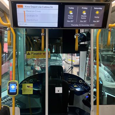 In Victoria, Australien, wurde eine komplexe digitale Infrastruktur in eine bestehende Straßenbahn-Flotte integriert. (Bild: Lapp)