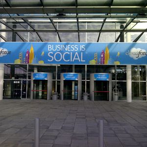 „Business is social“, so das Motto der Cloudforce 2012 in München.