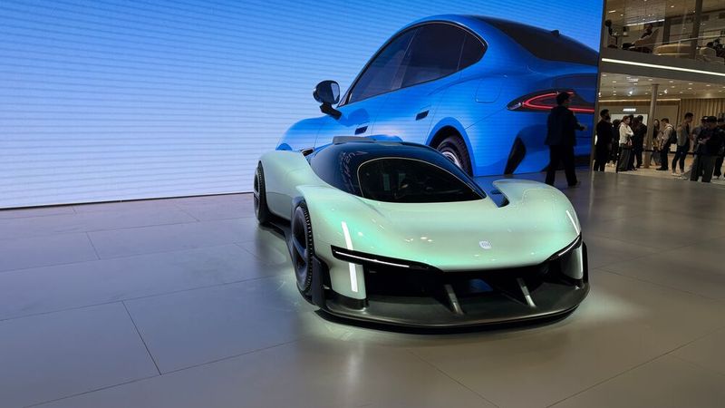 Der Xiaomi Vision Gran Turismo kann nur im Computerspiel gefahren werden. (Bild: Wehner - VCG)