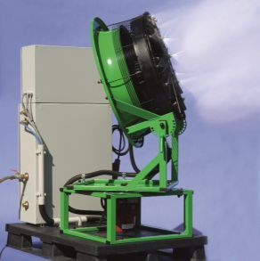 Wassernebel zur Staubniederhaltung(Bild:  B+W)