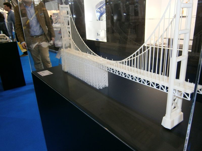Bei CIRP konnte auch dieses filigrane Brückenwunder erlebt werden. (Bild: Königsreuther)