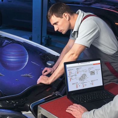 Wie die Zukunft der Multimarkendiagnose aussehen könnte – verschollen in Raum und Zeit? Das sicher nicht, aber die Herausforderungen an die Anbieter sind durchaus galaktisch. (Bild: Fotolia/KI)