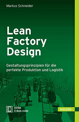 Markus Schneider: Lean Factory Design – Gestaltungsprinzipien für die perfekte Produktion und Logistik. Carl Hanser 2016, 304 Seiten, ISBN: 978-3-446-44995-4, 50,00 Euro. (Carl Hanser)