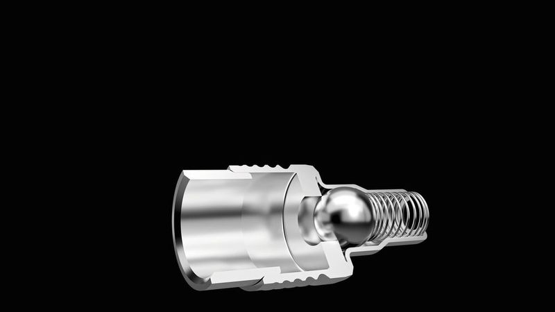 Lee bietet Rückschlagventile für Systemdrücke bis zu 400 bar an.  (Bild: Lee hydraulische Miniaturkomponenten)