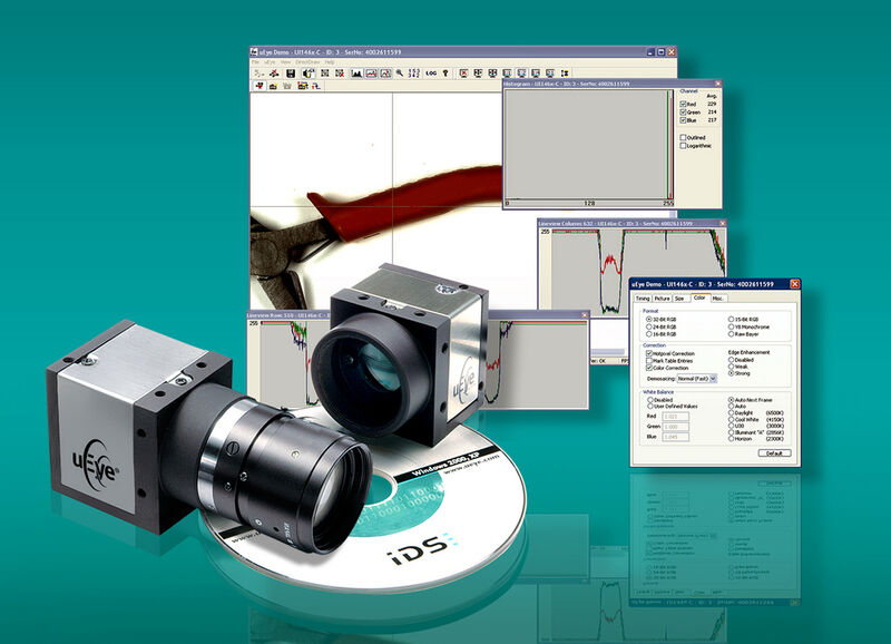 Das Bilderfassungssystem VisionFlex ermöglicht eine automatisierte Qualitätsprüfung auch an spiegelnden Oberflächen und setzt dabei auf eine hochauflösende USB2.0-Industriekamera von IDS (Archiv: Vogel Business Media)