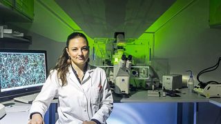 Dr. Sofia Meyer zu Reckendorf ist Erstautorin der in Nature Communications erschienenen Publikation  (Bild: Institut für Physiologische Chemie / Universität Ulm)