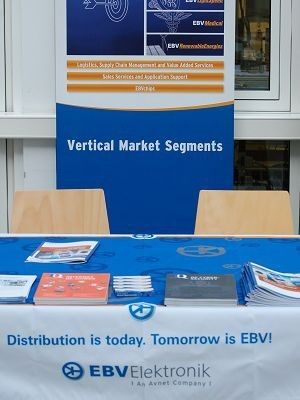 Am Stand des Ausstellers EBV standen unter anderem Elektroniklösungen für die Industrie im Vordergrund. (Johann Wiesböck/EP)