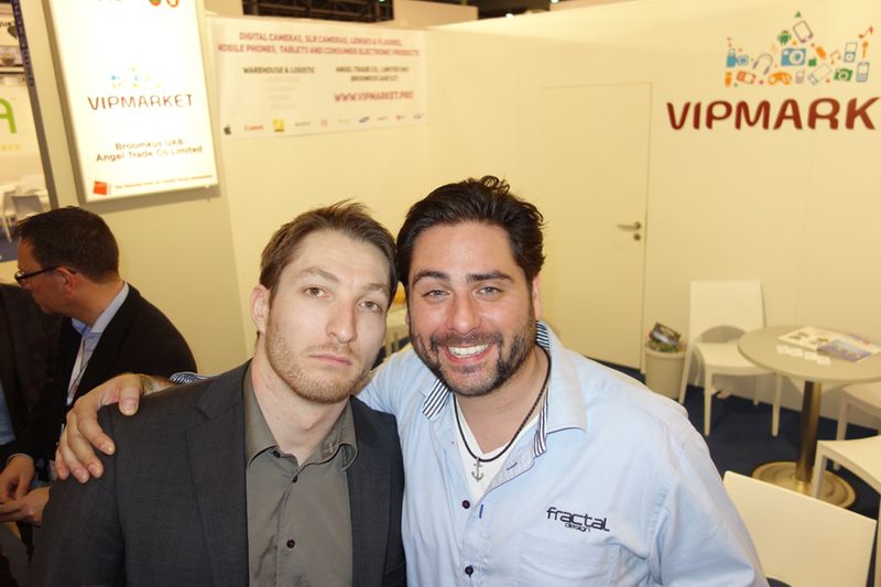 Ein Dreamteam: Philipp Krähenbühl (l.), Littlebit, und Timo Kusian, Markensturm (Bild: IT-BUSINESS)