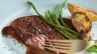 Rindersteak aus Zellkulturfleisch von Aleph Farms (Bild: Aleph Farms)