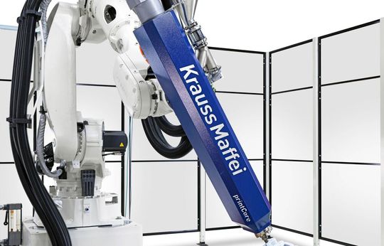 Erfahren Sie hier schon, was Krauss-Maffei in Sachen Leichtbau und additive Fertigung im März nach Paris zur JEC World 2026 mitbringen wird ...(Bild:  Krauss-Maffei)