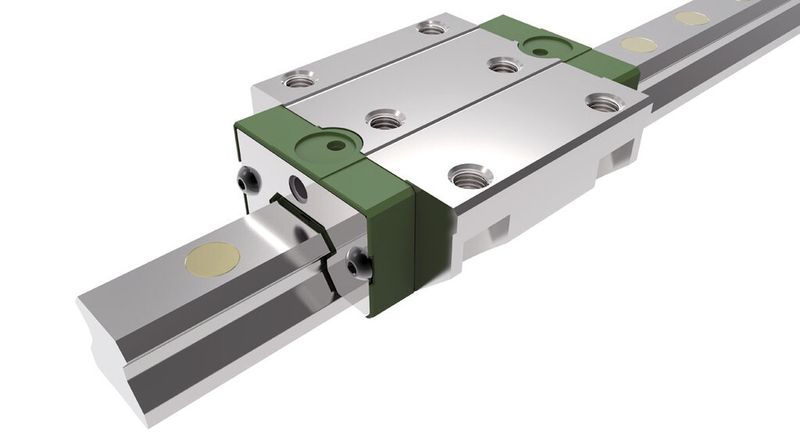 Bild 2: Die Reibung der Rollenumlaufeinheit RUE25-E konnte um etwa 40 % verringert werden, was sich auf die Laufeigenschaften und die Dynamik auswirkt. (Bild: Schaeffler)
