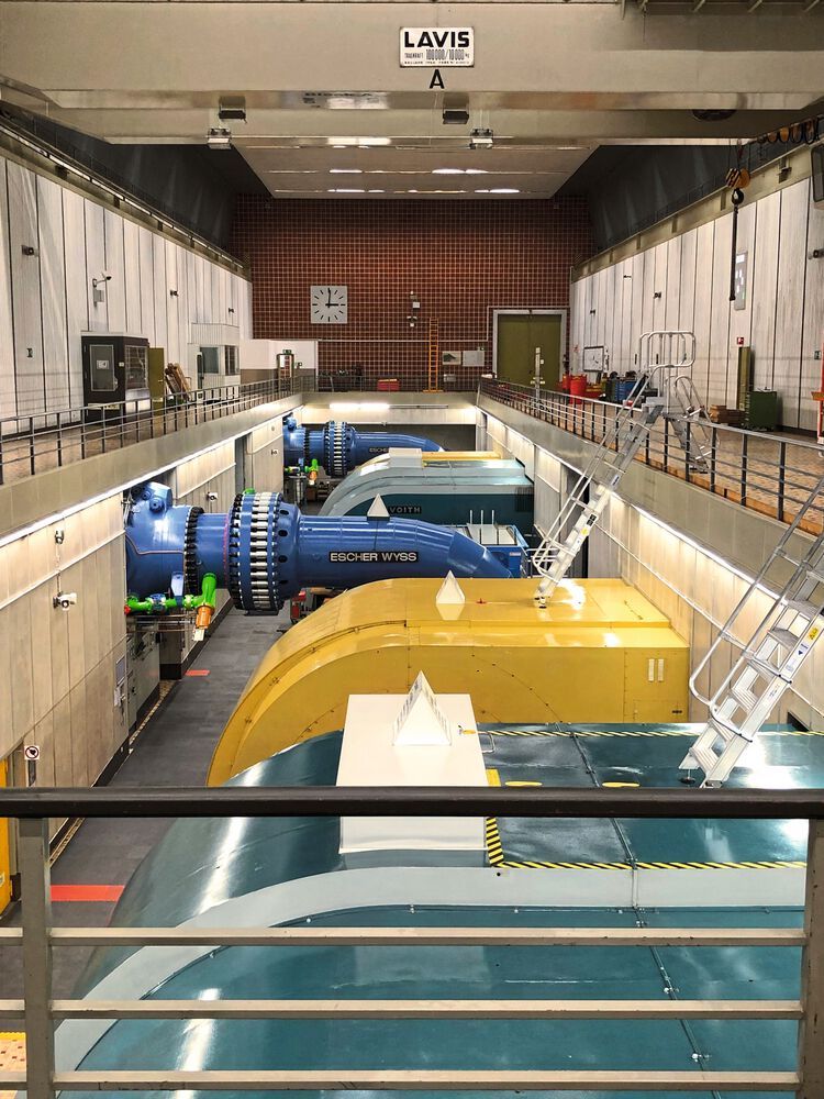 Pumpensteuerung im Kavernenkraftwerk modernisiert Bild 1 / 2