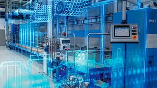 Der "Greenfield Approach" von Siemens soll eine wettbewerbsfähige Batterieproduktion ermöglichen. Ziel ist die ideal skalierbare Fabrik. (Bild: Siemens)