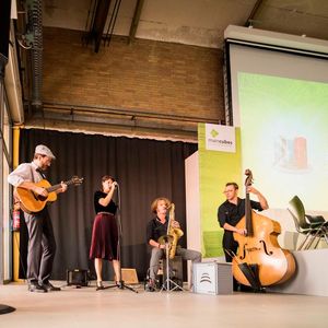 Für Unterhaltung sorgte zum Ende unter anderem eine Jazz-Band mit Live-Musik.(Bild:  maincubes one)