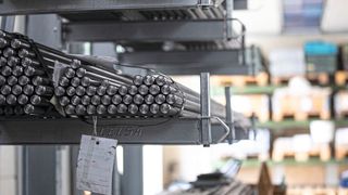 Ein gut sortiertes Stangenlager sichert bei der Automatendreherei Stammeier GmbH die Versorgung und die Zufriedenheit ihrer Kunden. (Bild: Citizen Machinery Europe GmbH)