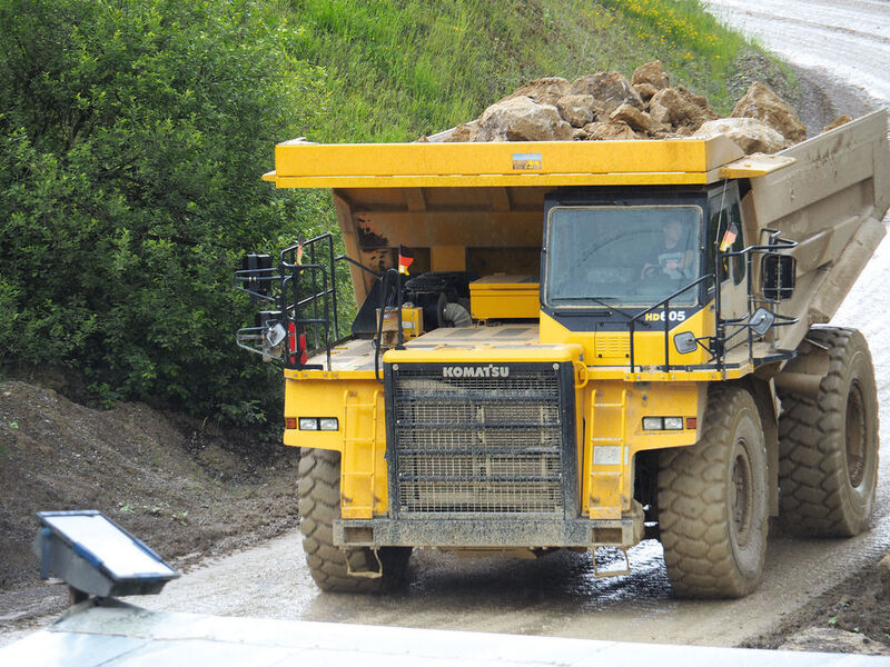 Ein neues Verfahren zur Reinigung von Kalkstein erhöht die Ressourceneffizienz des Steinbruchs in Mönsheim. (Mühlenkamp)