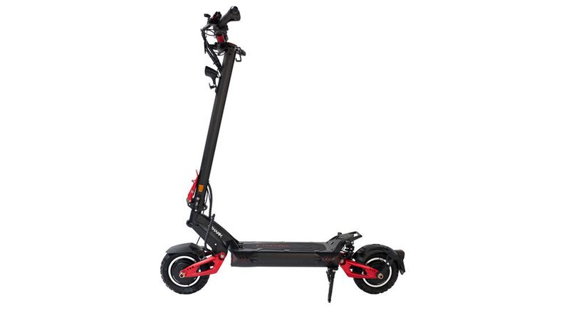 Vollgefedert, zwei Motoren: Der IO Hawk Legacy 2.0 hat technisch einiges zu bieten.(Bild:  IO Hawk)