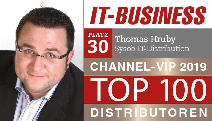Thomas Hruby, Geschäftsführer, Sysob IT-Distribution (IT-BUSINESS)