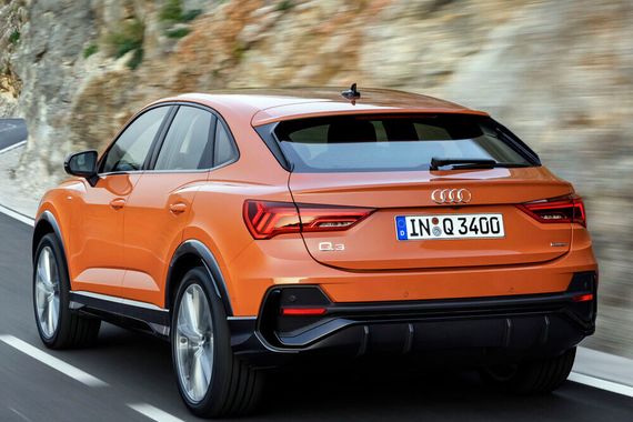 Den Q3 gibt es künftig auch als SUV-Coupé.