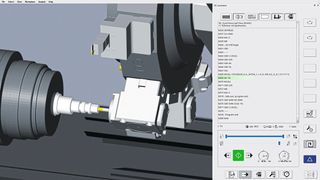 «HyperMILL Virtual Machining» sorgt für maximale Sicherheit. Der NC-Code wird mit dem integrierten digitalen Zwilling der realen Maschine erstellt.   (Bild: Open Mind)