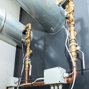 Absaugrohrleitung einer Holz-Transportleitung (Bild:  IEP Technologies)