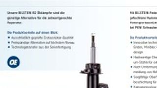Zu den Leistungen des Werkstattkonzepts „Bilstein-Fahrwerk-Experte“ gehören umfangreiche technische Informationen.  (Foto: Bilstein)