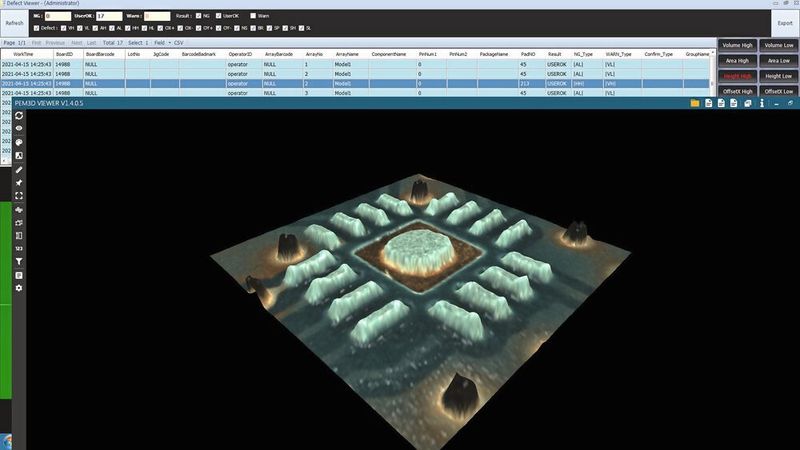 Um höchste Präzision und Zuverlässigkeit zu garantieren, setzt Placetec modernste Technologien ein, wie zum Beispiel 3D-AOI-Systeme zur optischen Kontrolle. (Bild: Placetec)