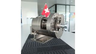 Hohe Leistungsdichte bei geringem Bauraum zeichnet auch die Planetengetriebe aus, die Rollstar ebenso wie die Hydraulikmotoren selbst fertigt. Für die Tunnelbohrmaschinen, wie sie auch für den Brennerbasistunnel eingesetzt werden, hat Rollstar eine leistungsstarkes und schaltbares Planetengetriebe entwickelt.  (U. Drescher/konstruktinspraxis)