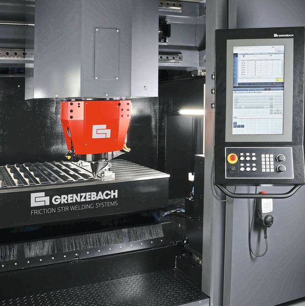 When it comes to the production of aluminum components that require absolutely tight welds, the friction-stir welding solution from Grenzebach is the right choice, the company said. (Source: Grenzebach)