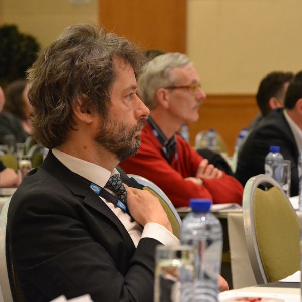 Dr. Valentijn de Leeuw, ARC, auf der diesjährigen Process Management Academy in Antwerpen. (PROC/jab)