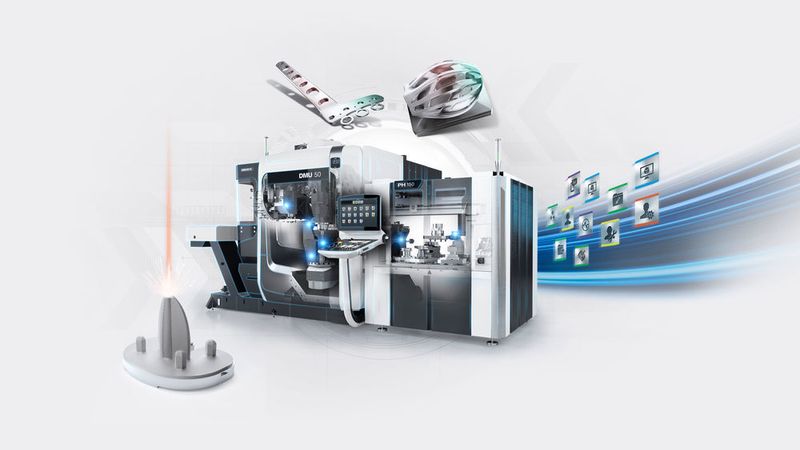 DMG Mori präsentiert auf rund 2200 m² die jüngsten Entwicklungen aus seinem innovativen Portfolio. (DMG Mori)