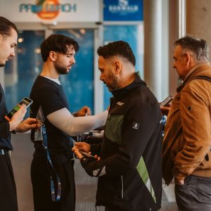 Kostenlose Registrierung für die Schraubtec Stuttgart. (Bild: Camilo Amaya)