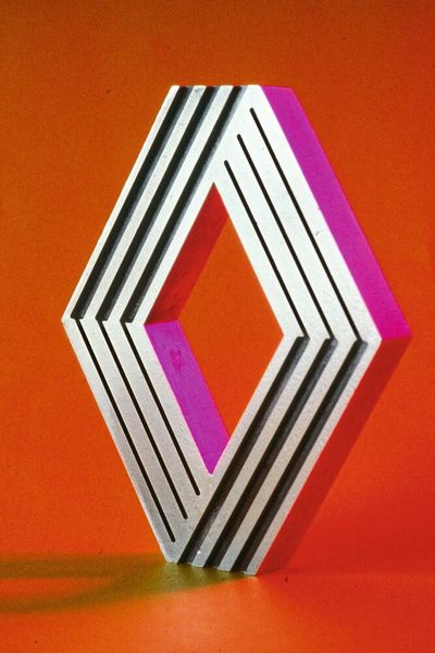 Und das war Renault-Markenlogo von 1972. (Bild: Renault)