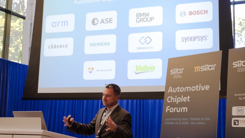 Auf dem Automotive Chiplet Forum in Ann Arbor (USA) hat das IMEC erste Partner aus der Automobilindustrie bekannt gegeben.(Bild: IMEC)