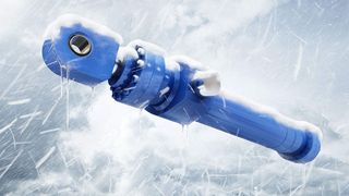 Tieftemperaturzylinder  (Bild: Hoven Hydraulik)