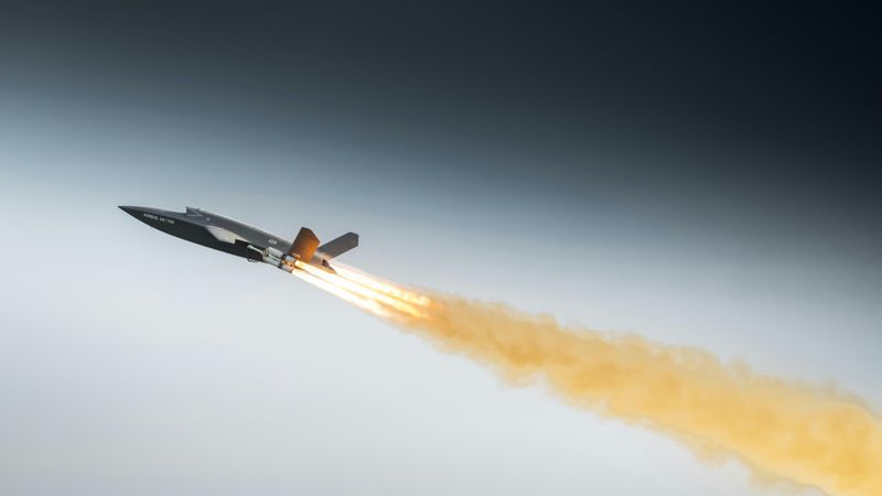 The Airbus U740 Valkyrie during its first European flight test.(Photo:  Airbus Defence and Space GmbH 2026)