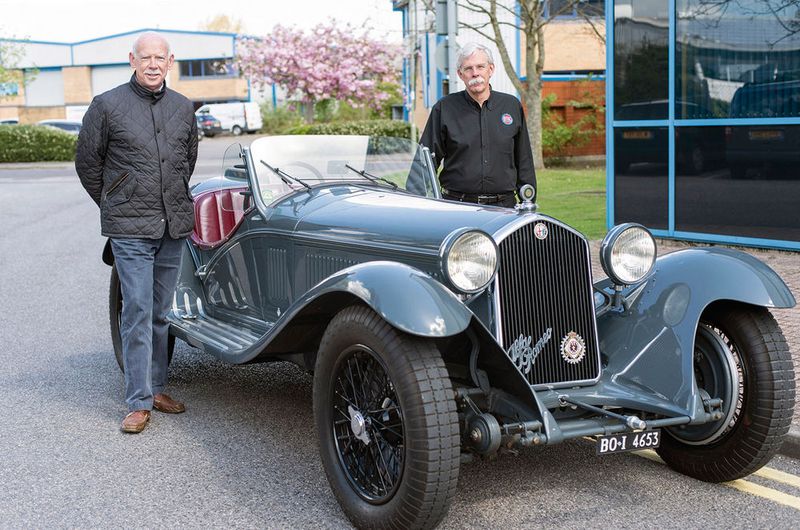 Ürsprünglich galt fast die ganze Leidenschaft von Stokes einem Alfa Romeo 8C, den die in Mailand ansässige Firma von 1931 bis 1939 gebaut hatte. (Bild: Haas)