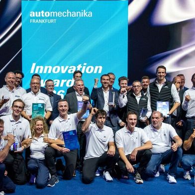 Bei einer feierlichen Preisverleihung am ersten Messetag wurden die Gewinner der  Innovation Awards ausgezeichnet. (Bild: Messe Frankfurt Exhibition GmbH/Petra Welzel)