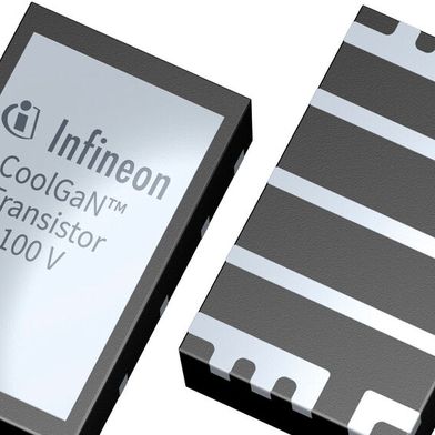 Die CoolGaN-Transistor-100-V-Familie von Infineon bietet hohe Schaltperformance und Leistungskapazität in einem kompakten Gehäuse. (Bild: Infineon)