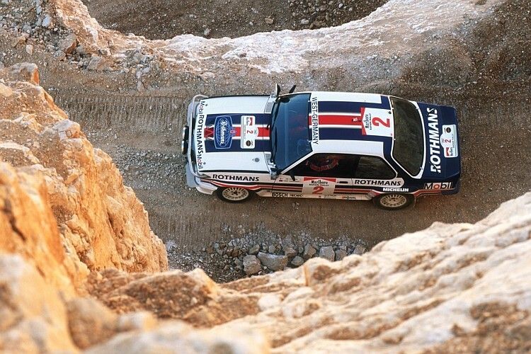 Nochmals ins Gelände: der Opel Ascona B 400 auf der Safari-Rallye 1983. (Foto: Opel)