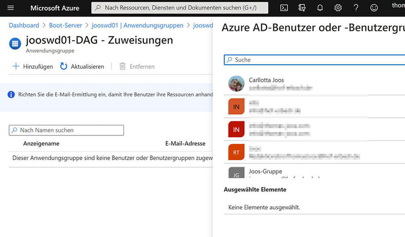 Die Zugriffsverwaltung in WVD kann über Azure AD abgewickelt werden. (Microsoft)