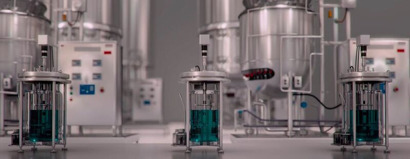Bioproduction facility: The one-stop-shop solution will enable customers to build smarter biofactories for biologics production in the future. (Insilico Biotechnology )