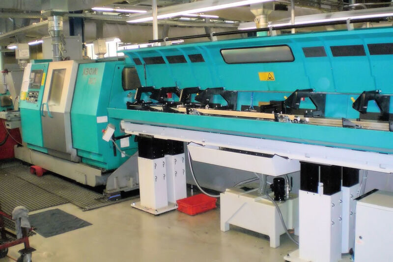 Bild 5: Ein auf Isoloc-Maschinenlagerungssystemen aufgestelltes Dreh-Fräszentrum. (Bild: Isoloc)