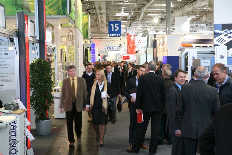 Rückblick: Impressionen von der Euroblech 2012. (Bild: Euroblech)